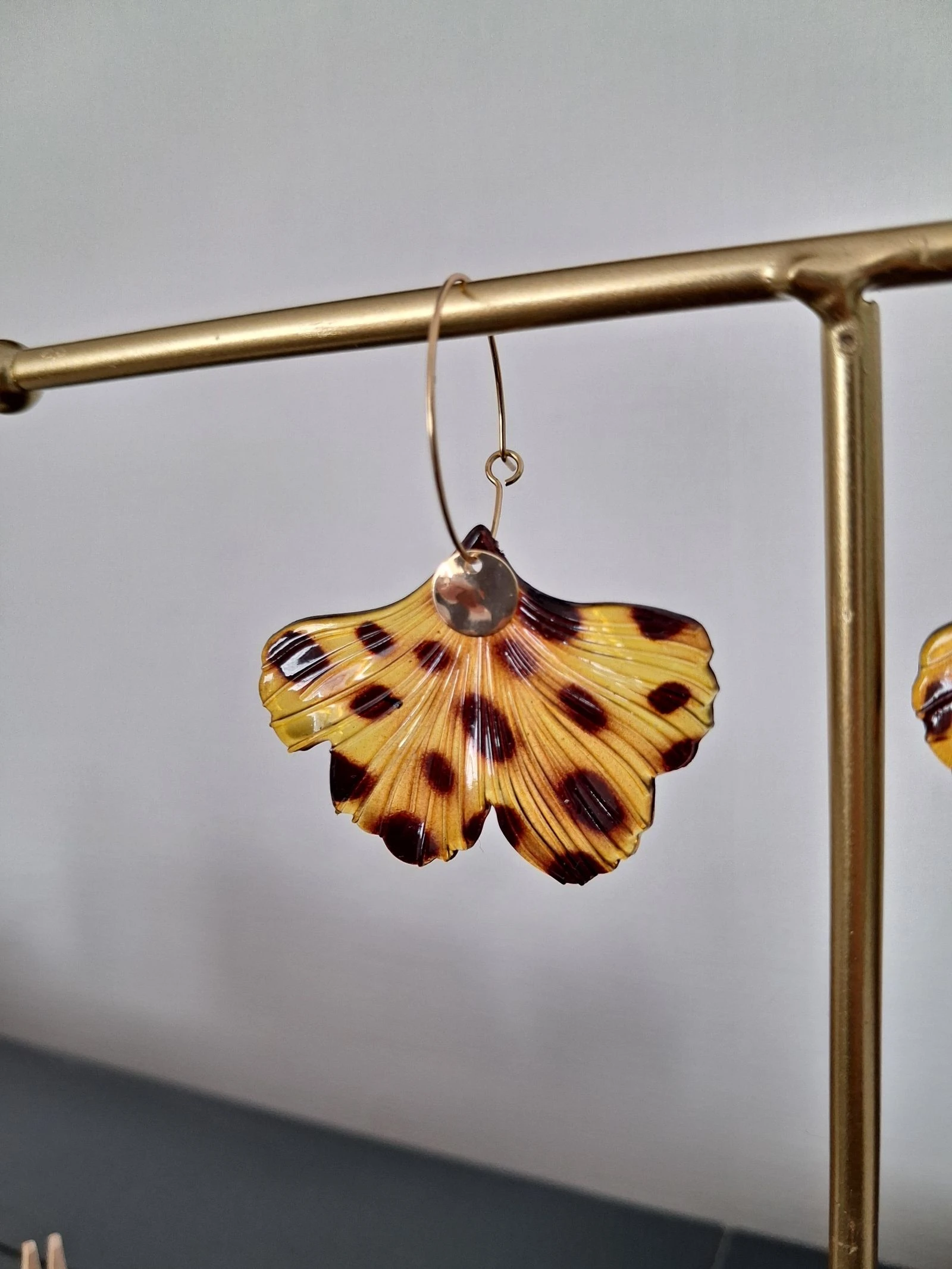 Leopard Print Earrings – photo 2